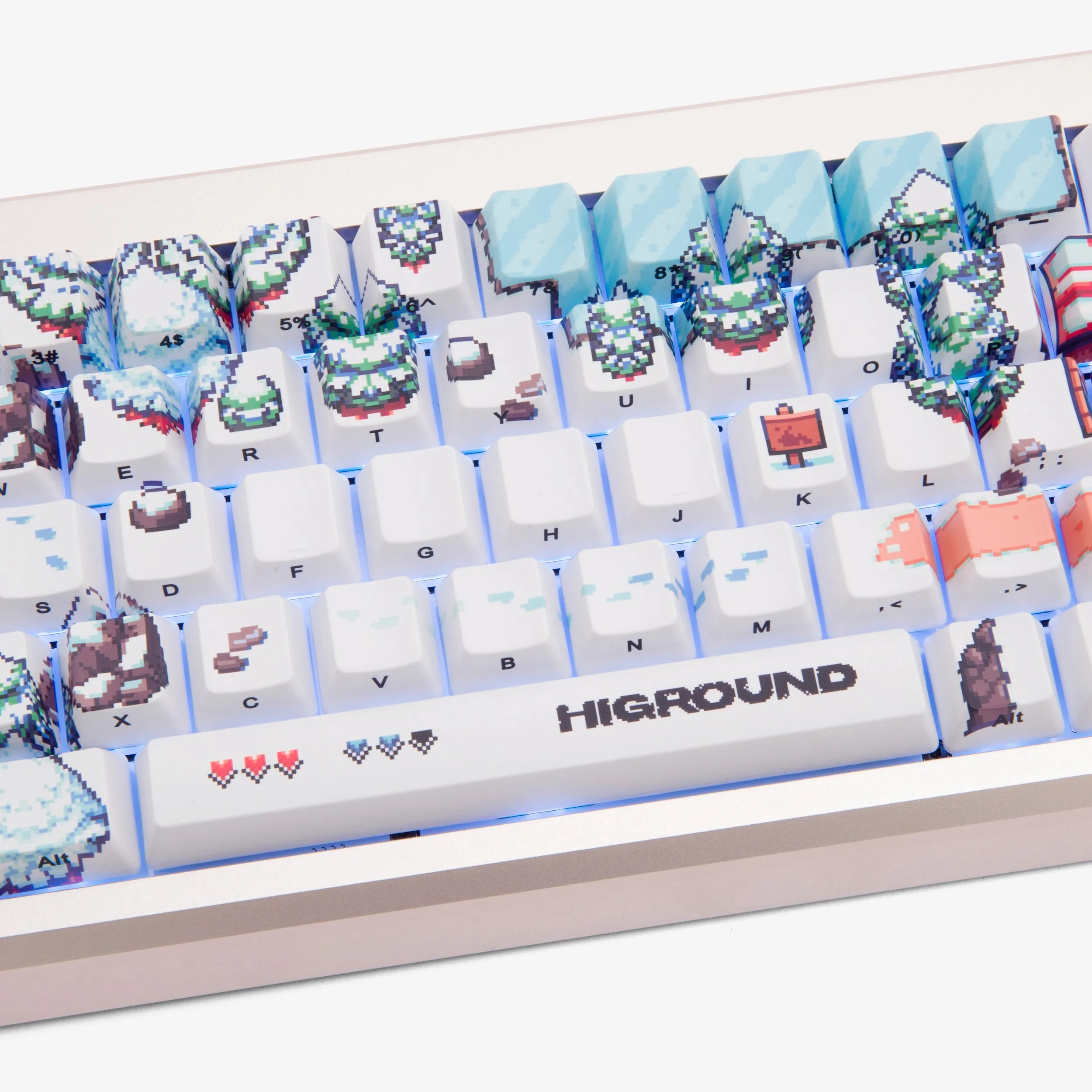 Epic of Higround 2 Summit 65 Keyboard - Snowdream