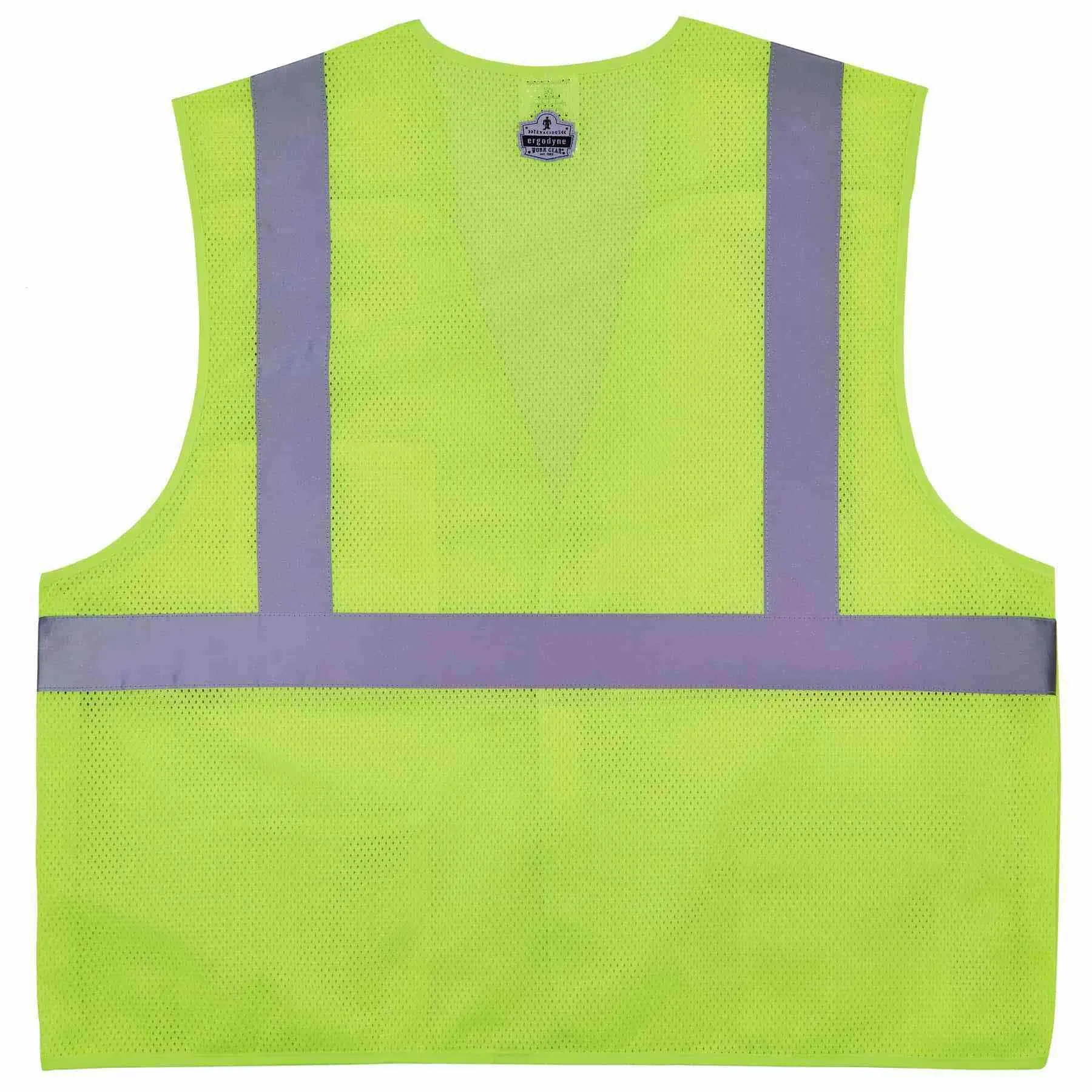 Ergodyne 21529 8217BA 4XL/5XL Lime Class 2 Breakaway Mesh Vest