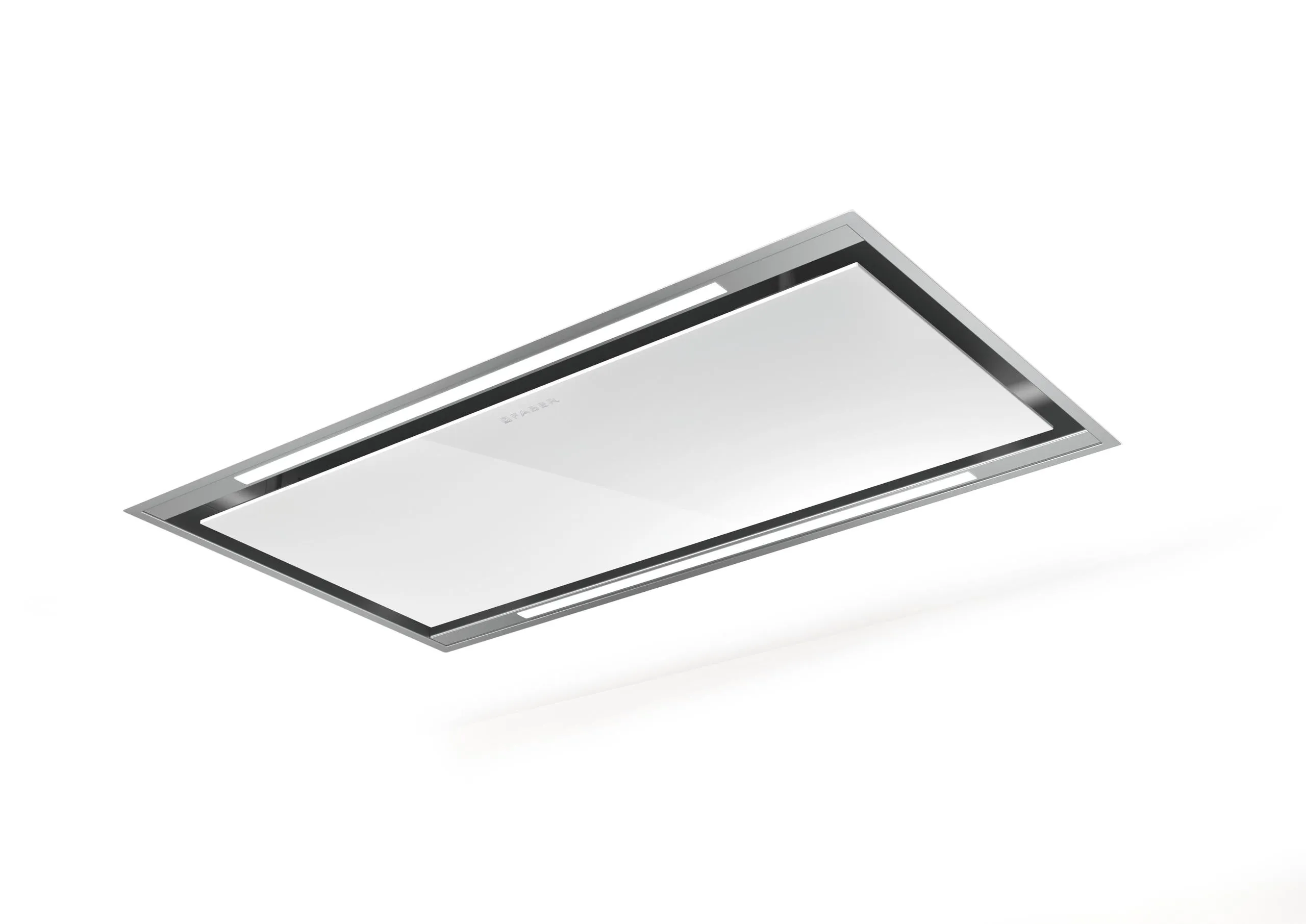 Faber STRTIS36WHV Stratus Ceiling 36x19 WH Glass - VAM - 600/395/295