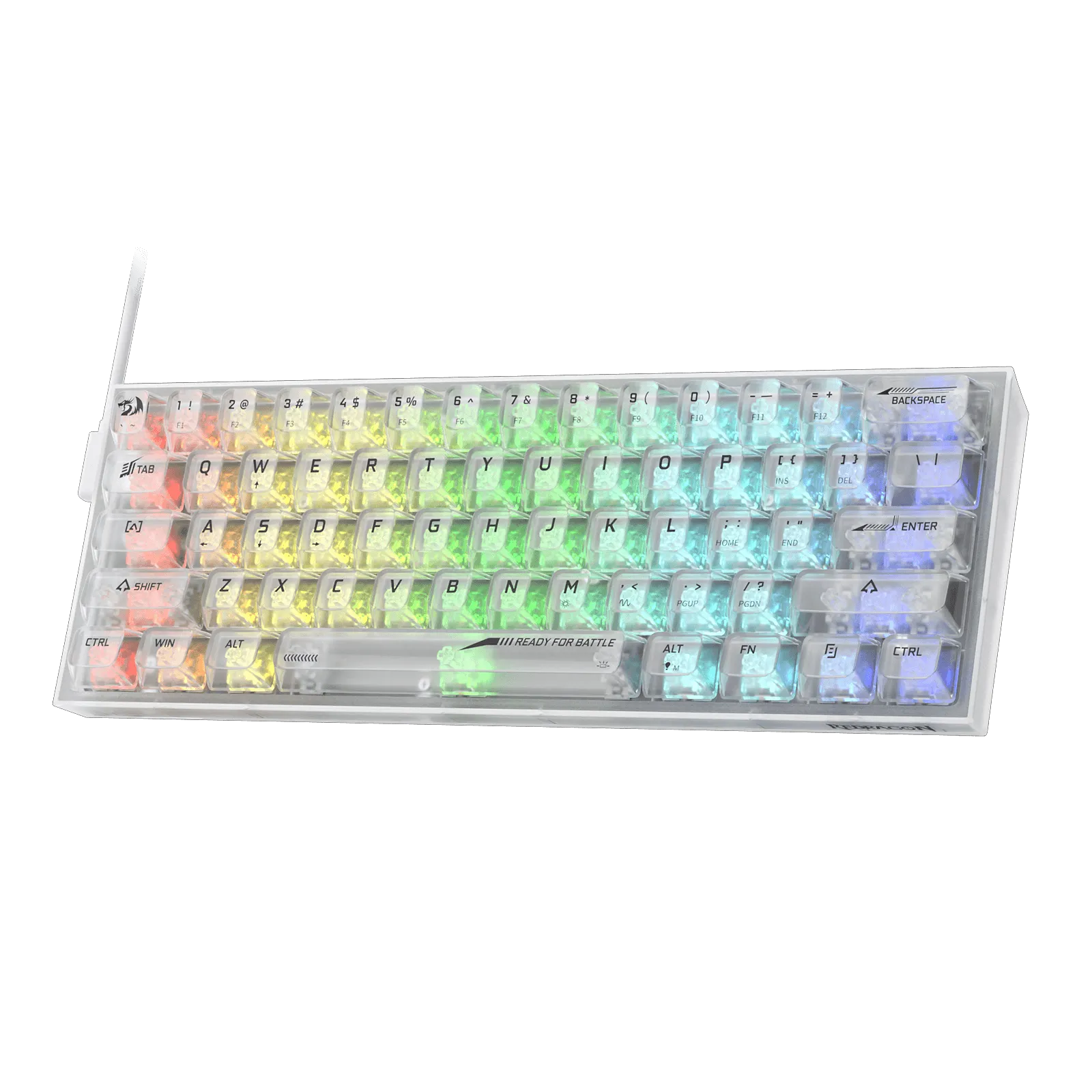 FIZZ K617 SE Full-Transparent Mechanical Keyboard