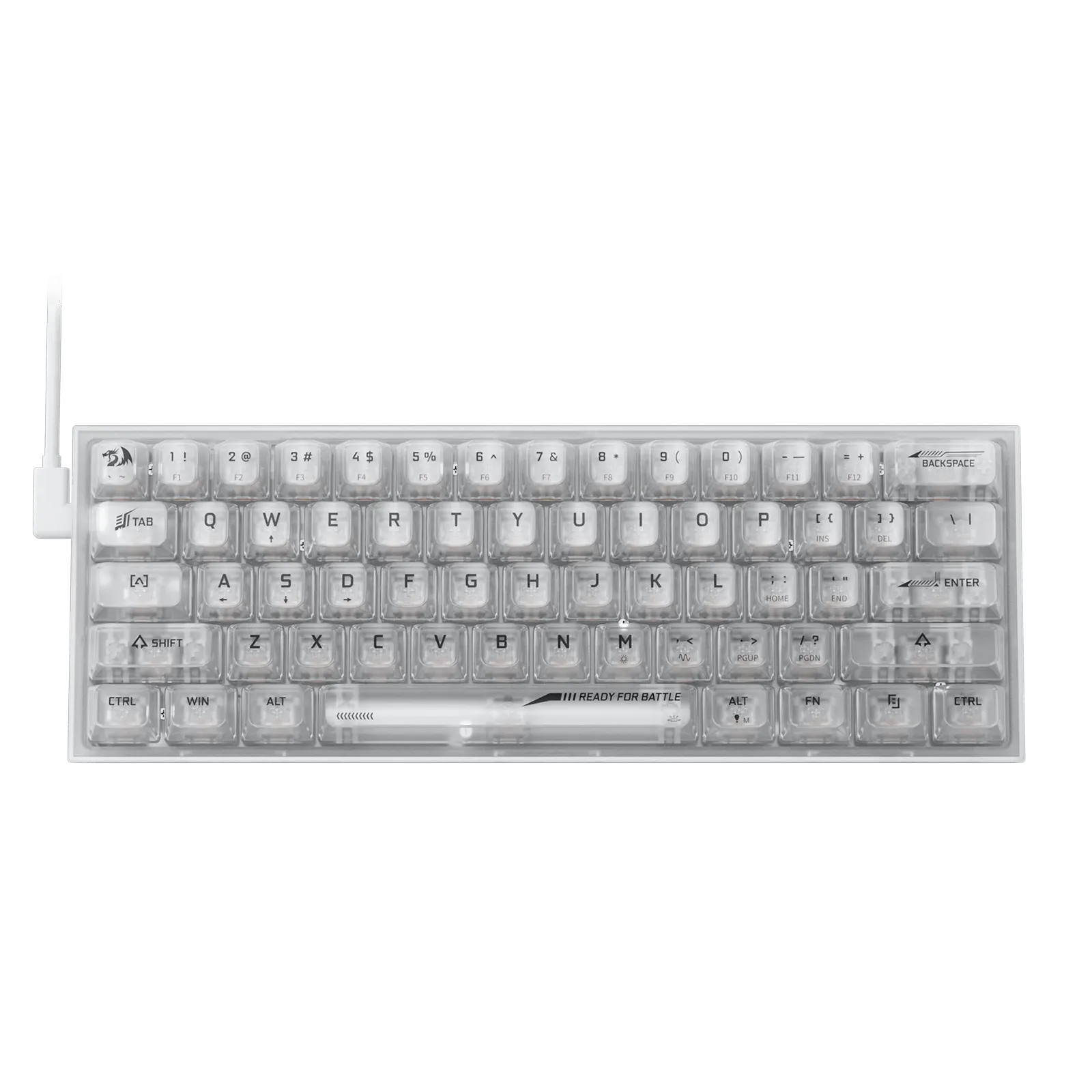 FIZZ K617 SE Full-Transparent Mechanical Keyboard