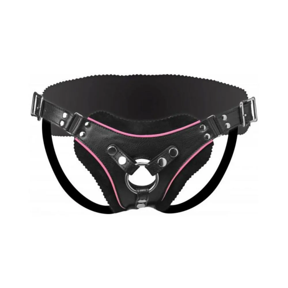 Flamingo Low Rise Strap On Harness Black O/S