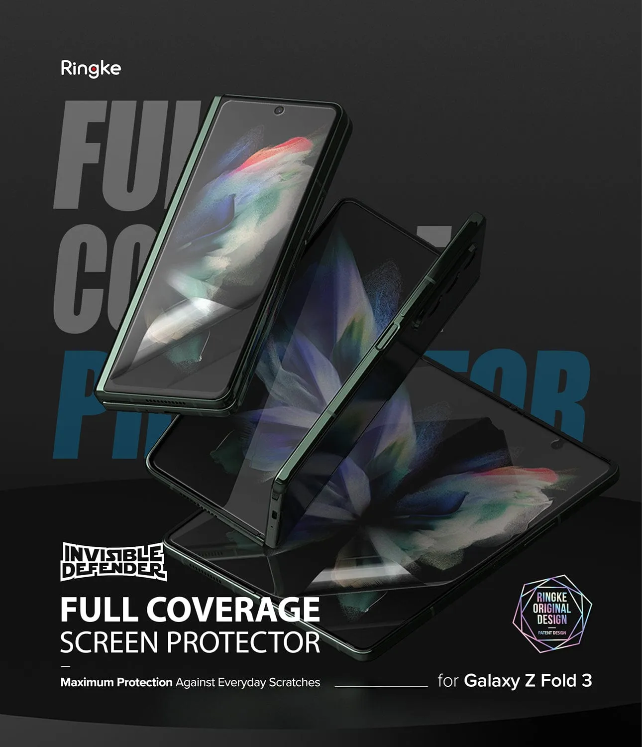 Galaxy Z Fold 3 Screen Protector By Ringke