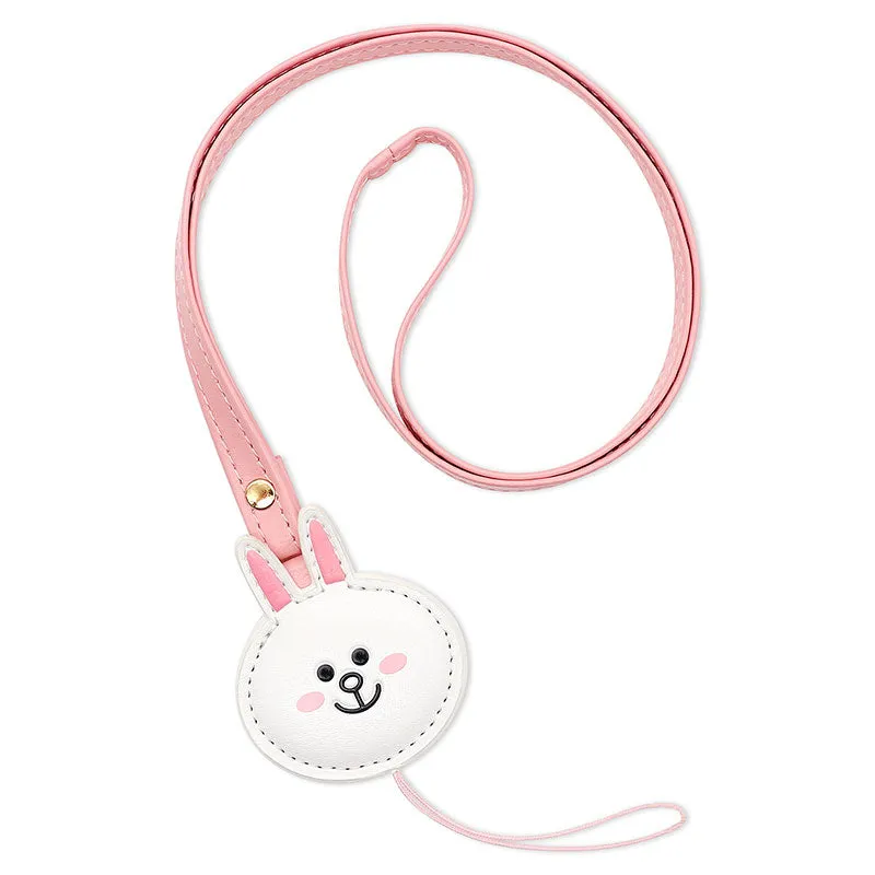 GARMMA Line Friends 36cm Anti-lost Leather Strap Universal Lanyard