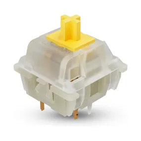 Gateron KS-22 Yellow Mechanical Switches 5 Pin, 70 Pcs