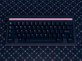 GMK Pink on Navy