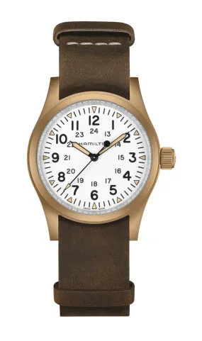 HAMILTON-KHAKI FIELD
MECHANICAL BRONZE
Mechanical | 38mm | H69459510