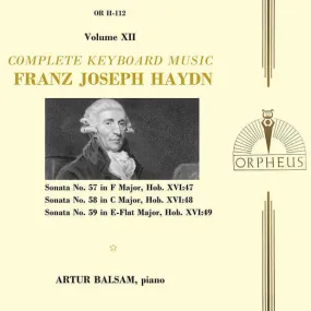 Haydn: Complete Keyboard Music, Vol. 12 - Artur Balsam