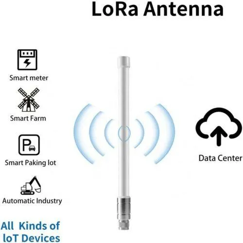 Helium Hotspot MINER Rak Mntd Sensecap BOBCAT NEBRA 5.8 dBi Antenna LMR400 Cable