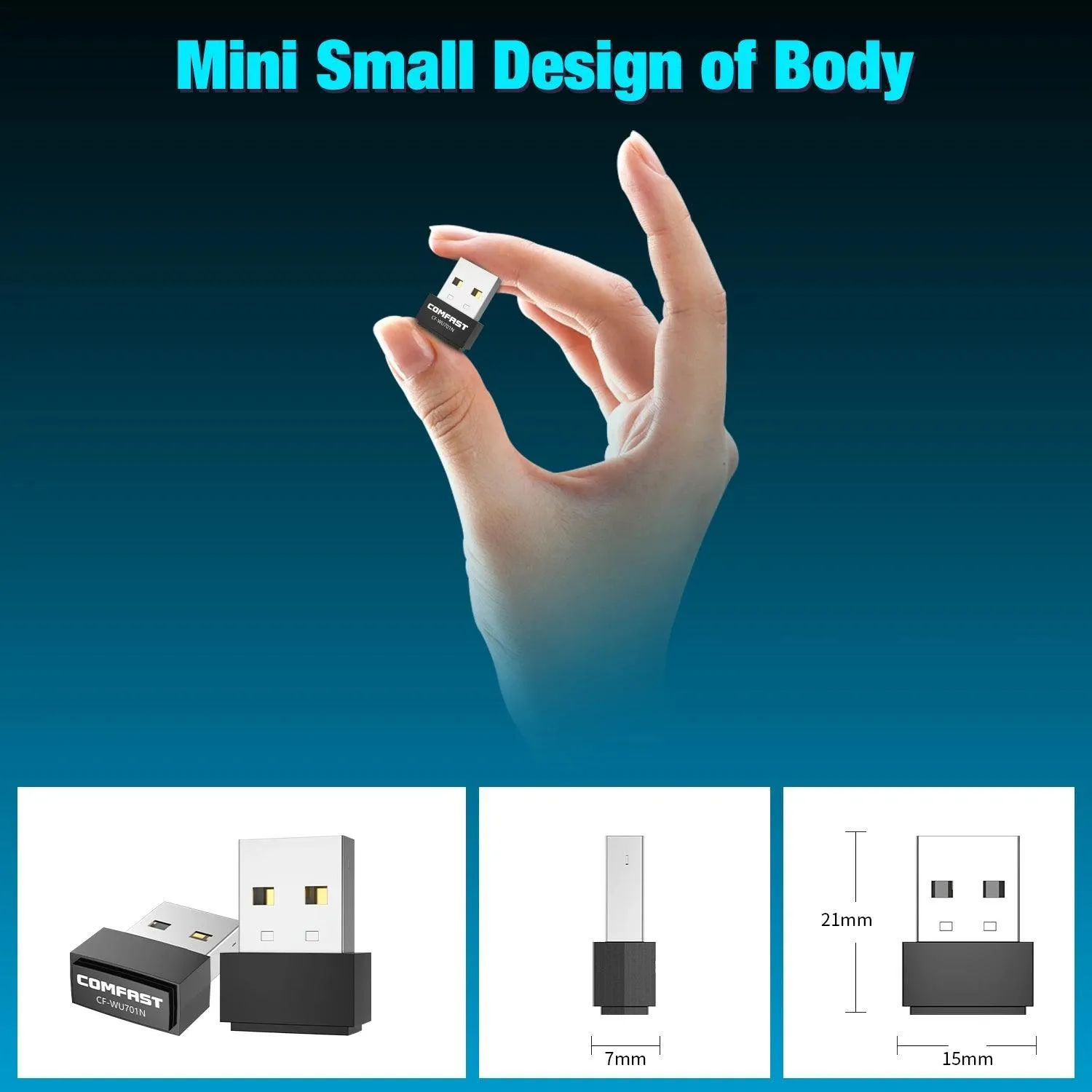 High-Speed USB WiFi Adapter for Fast and Reliable Wireless Internet Connection