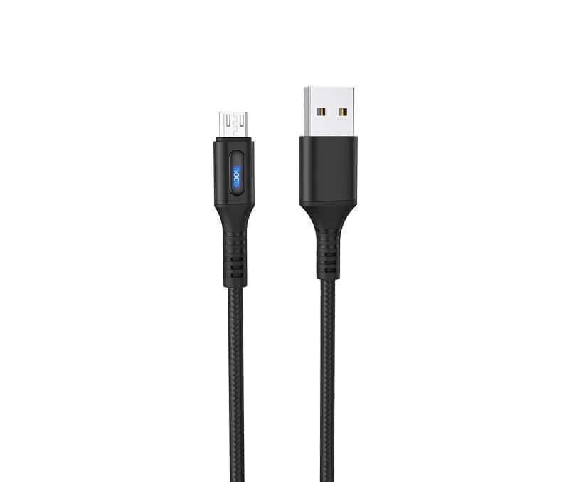 Hoco U79 | USB to Micro Mobile Cable | Auto Power Off