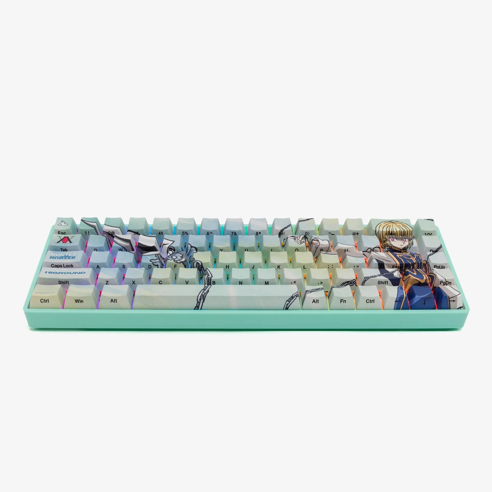 HxH x HG Base 65  Keyboard - Kurapika