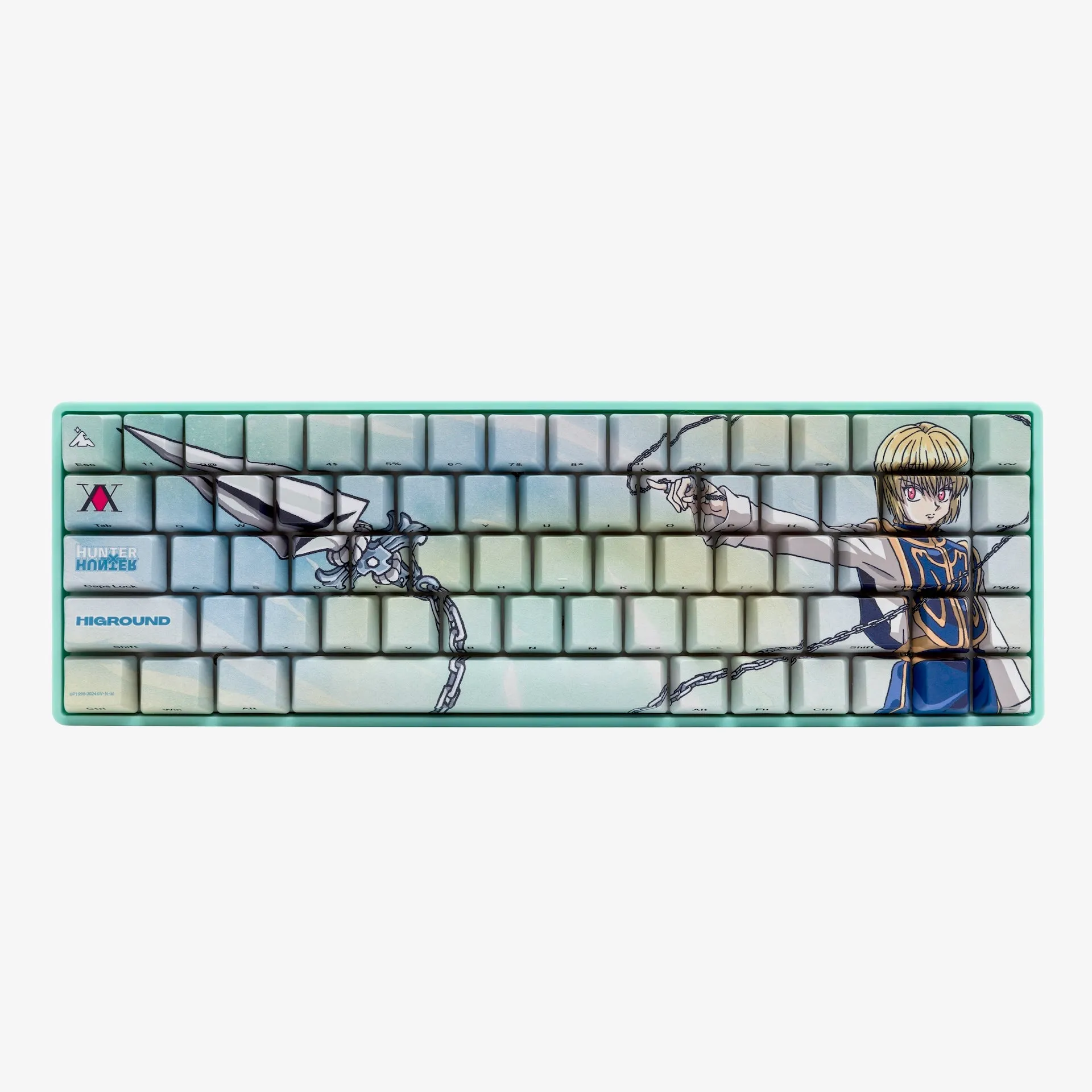 HxH x HG Base 65  Keyboard - Kurapika