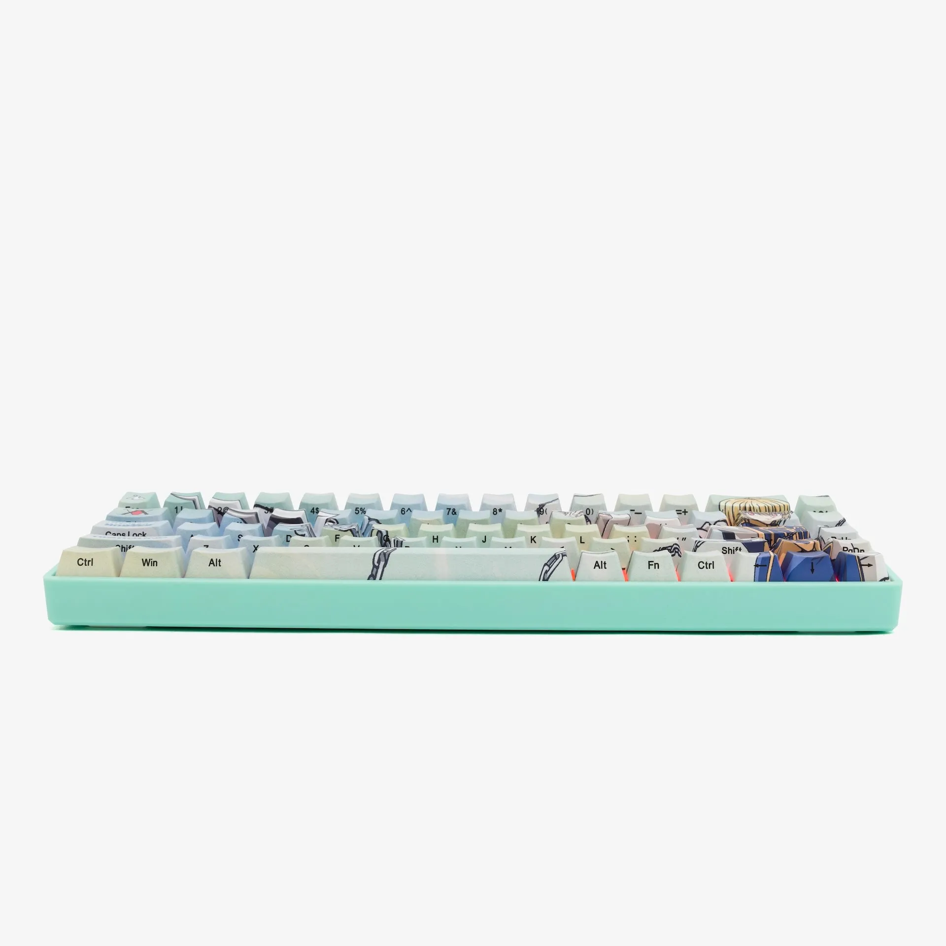 HxH x HG Base 65  Keyboard - Kurapika