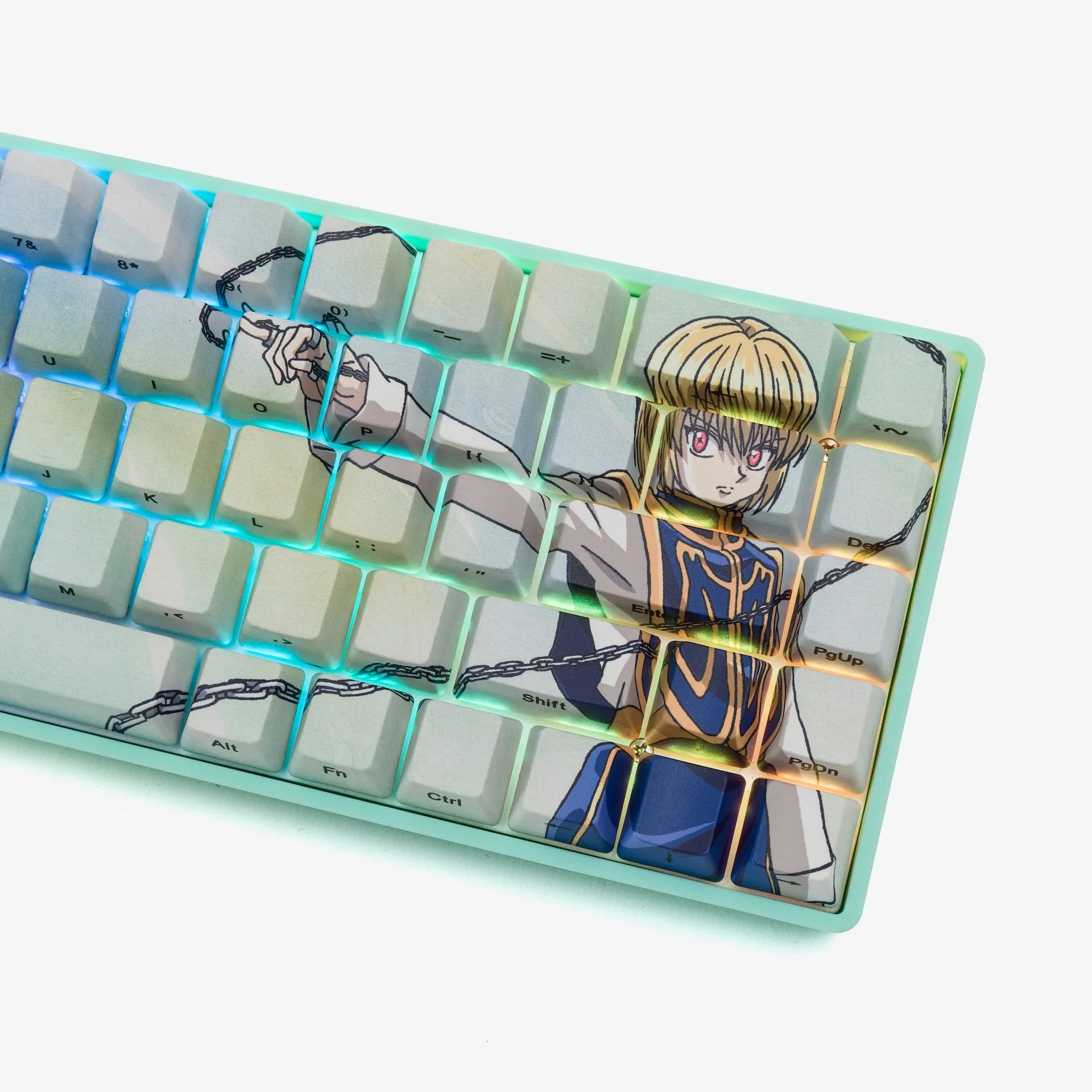 HxH x HG Base 65  Keyboard - Kurapika