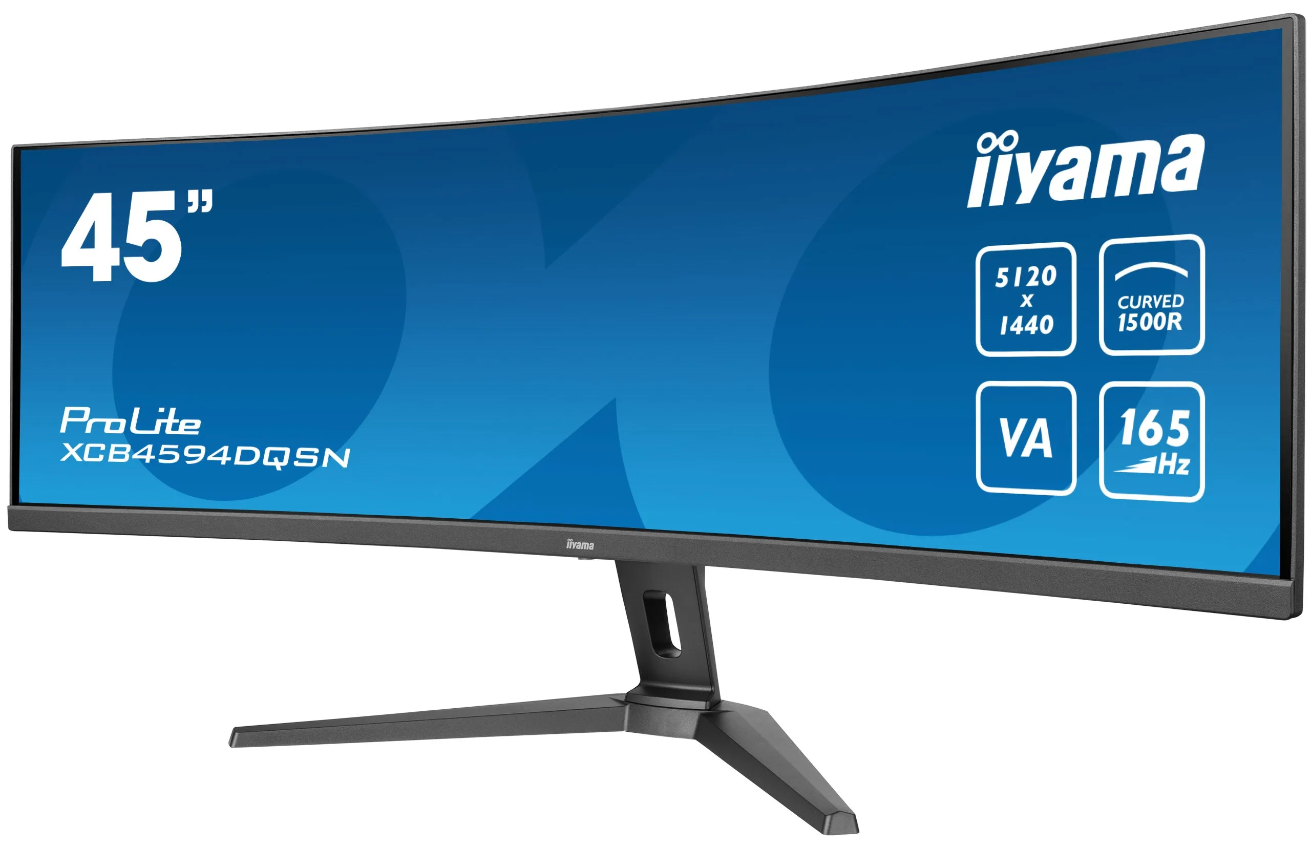 Iiyama Prolite Xcb4594dqsn-B1 - Led Monitor - Curved - 45" - Hdr