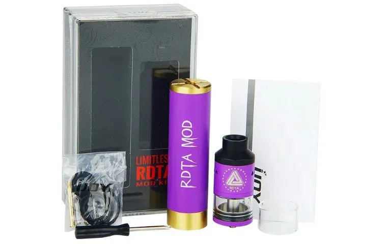 IJoy Limitless Mechanical Mod Kit - 6 Extra Build Decks & RDA Base FREE