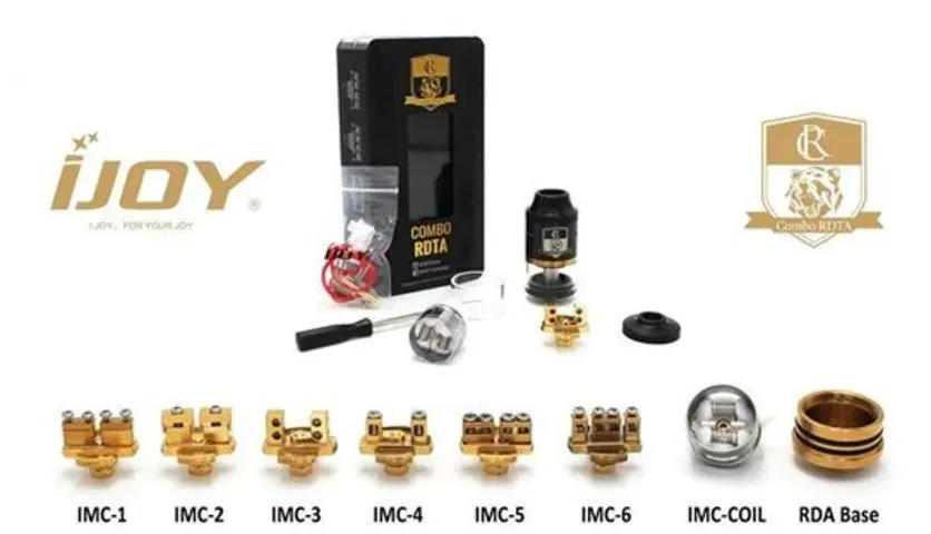 IJoy Limitless Mechanical Mod Kit - 6 Extra Build Decks & RDA Base FREE