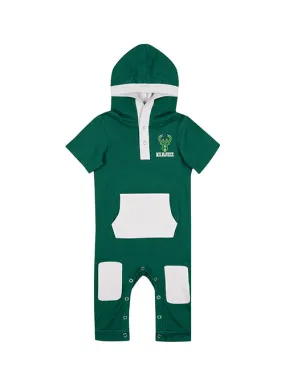 Infant Keyboard Hood Milwaukee Bucks Onesie