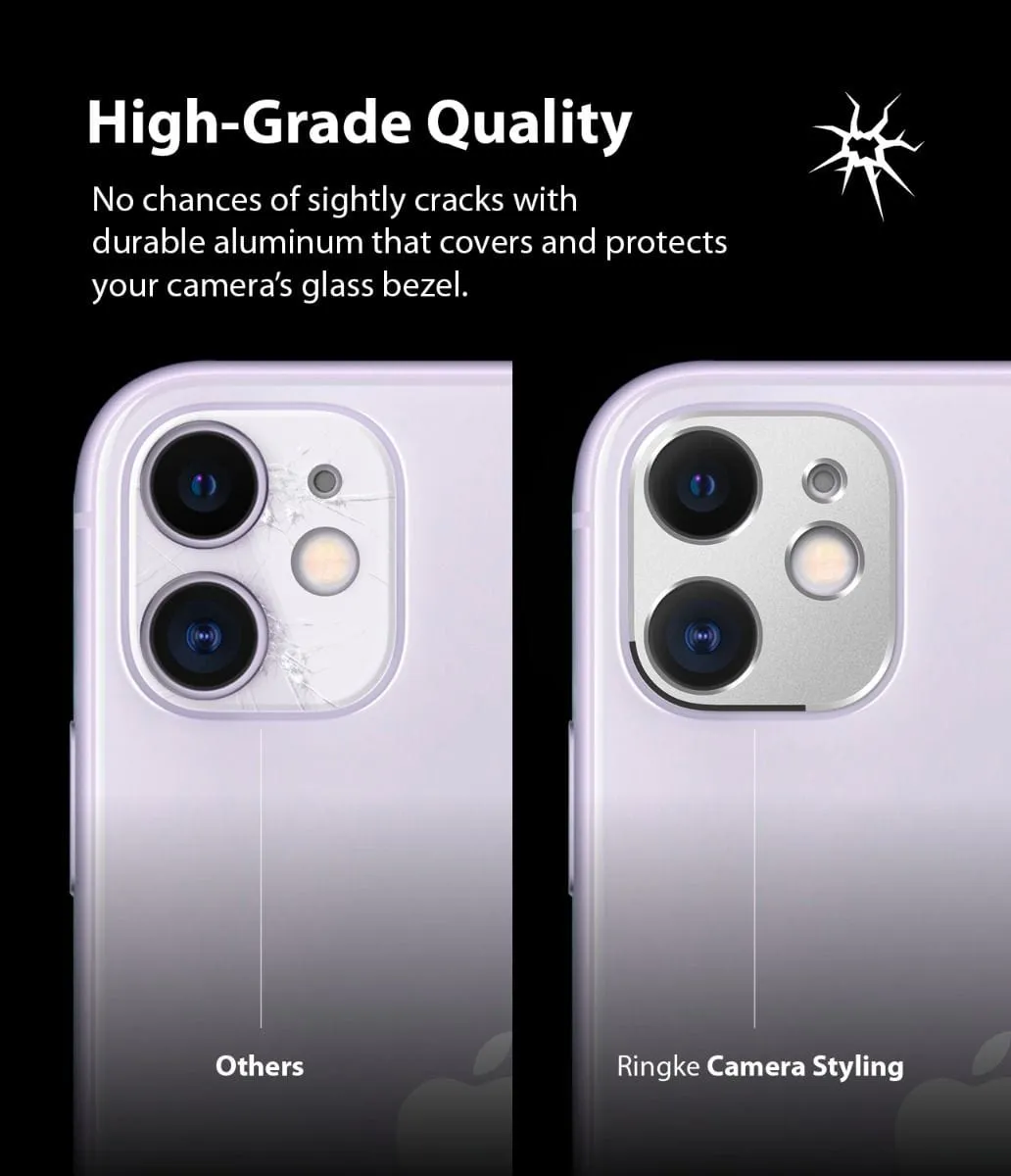 iPhone 11 RINGKE CAMERA STYLING - SILVER