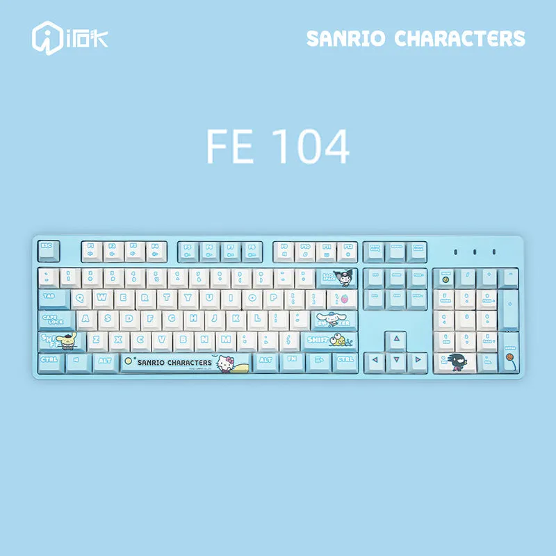 IROK FE87/104 Sanrio Theme Mechanical Keyboard