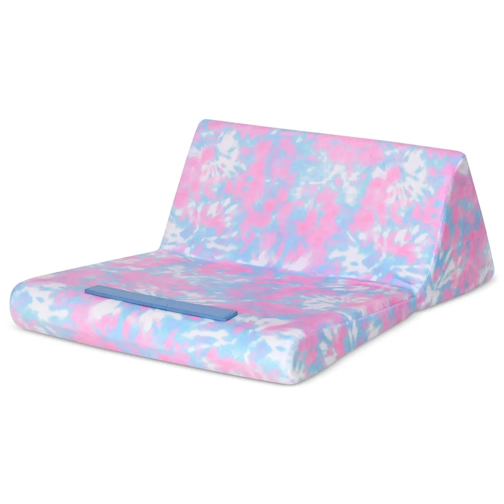 Iscream Tie Dye Smiles Tablet Pillow