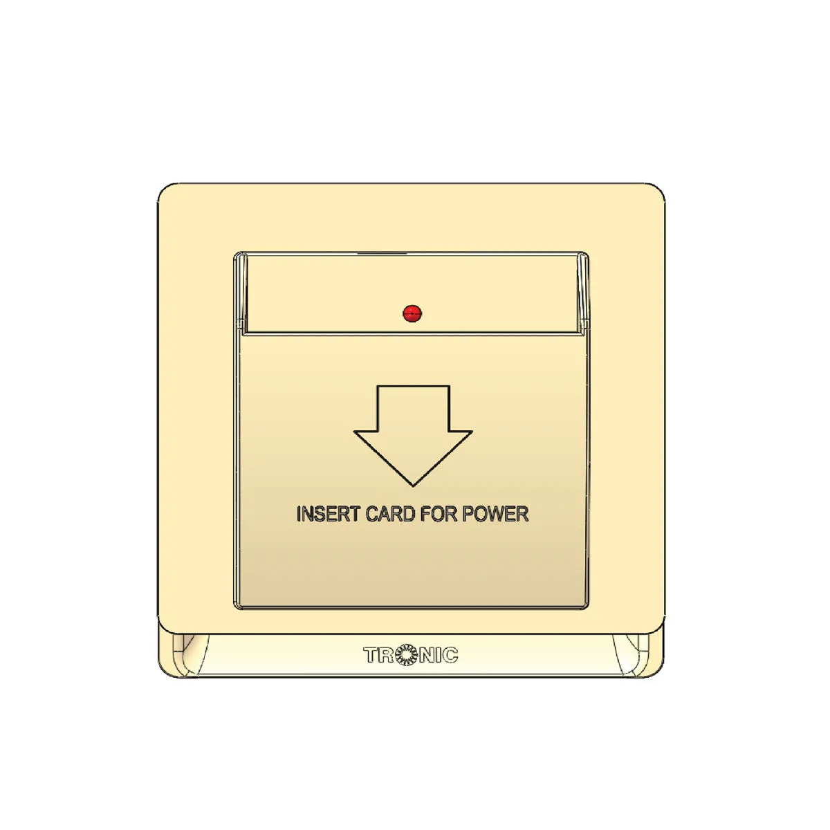 Keycard Switch Mechanical LF Gold