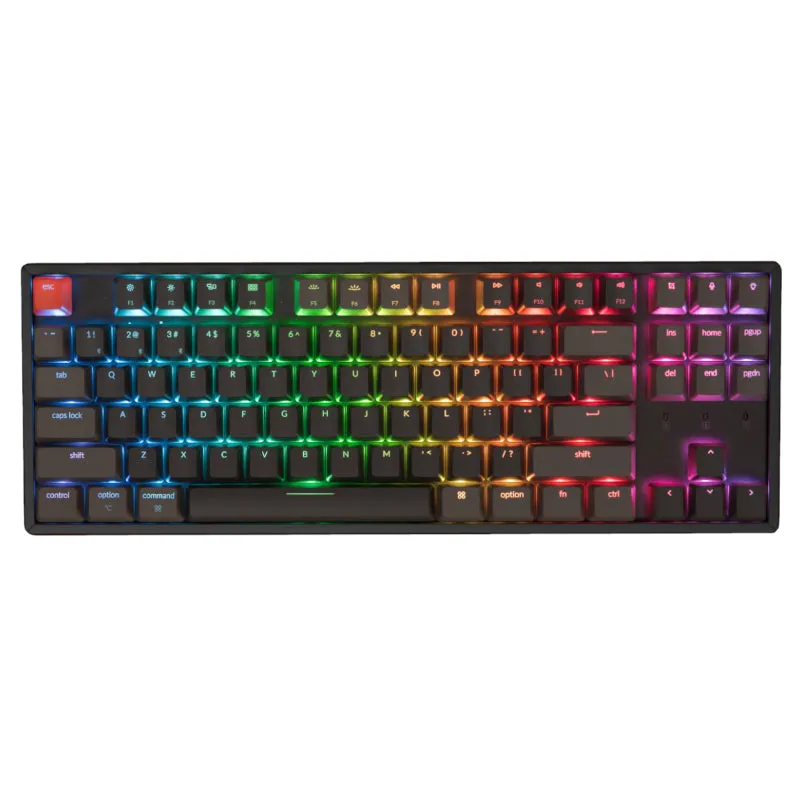 Keychron K8 87 Key Aluminium Frame Hot-Swappable Gateron Mechanical Keyboard Rgb Brown Switches