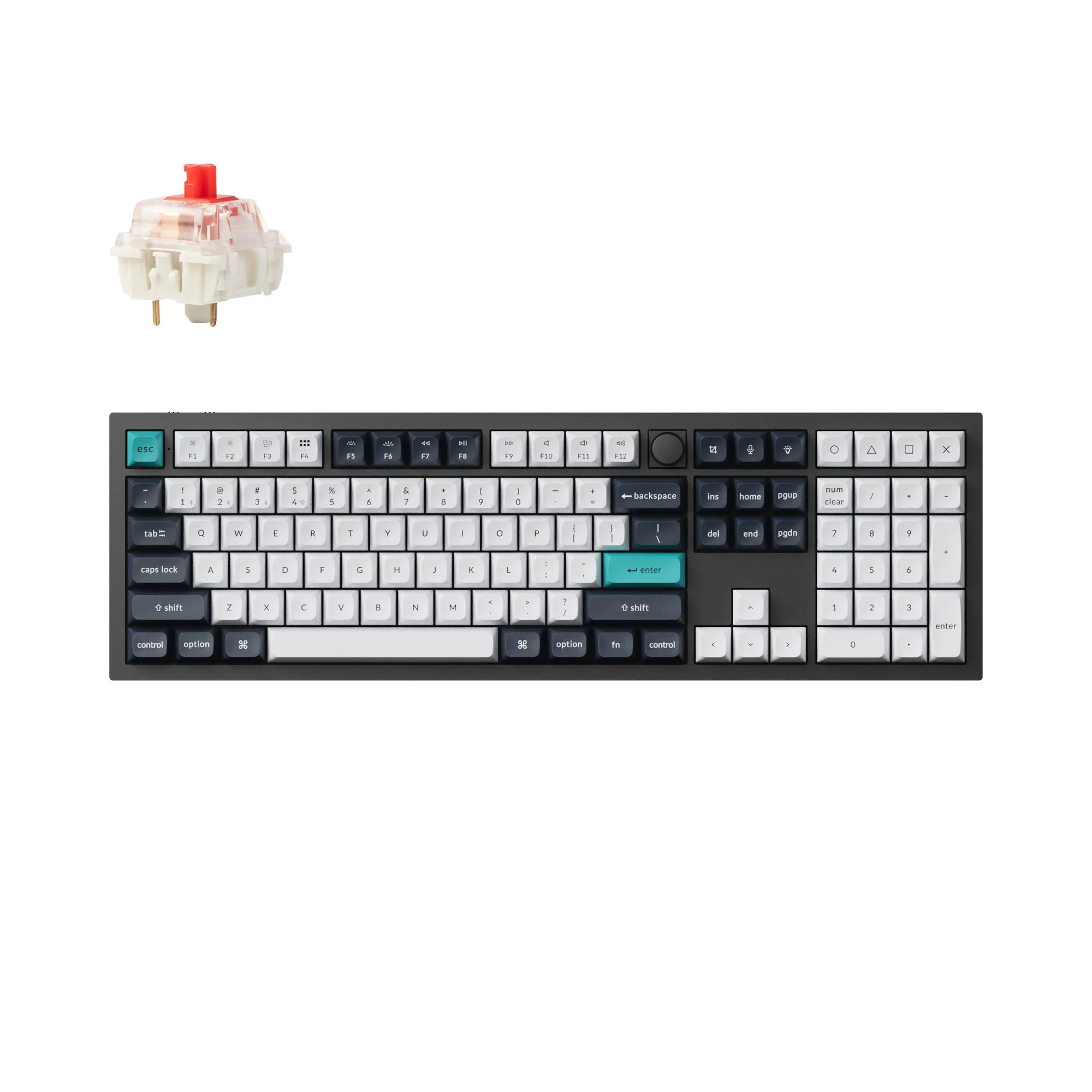 Keychron Q6 Max QMK/VIA Wireless Custom Mechanical Keyboard