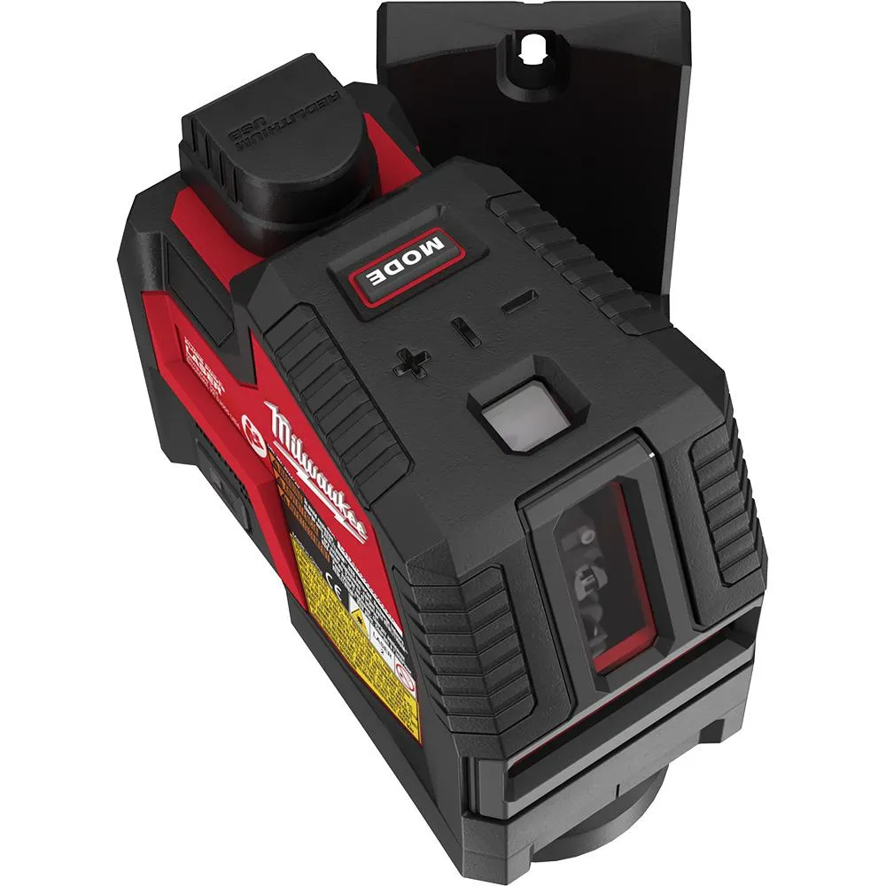 Laser Level - Milwaukee USB Rechargeable Green Cross Line & Plumb Points Laser, 3522-21