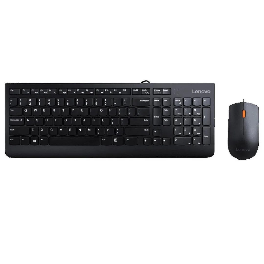 Lenovo 300 USB Full-Size Wired Keyboard & Mouse