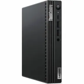 Lenovo ThinkCentre M80q Gen 4 12E90001US Desktop Computer - Intel Core i5 13th Gen i5-13500T - vPro Technology - 16 GB - 256 GB SSD - Tiny - Black