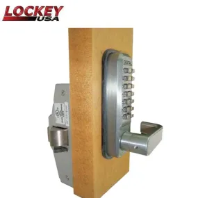 Lockey - 285-P Keyless Panic Trim - Medium Duty Lever with Passage