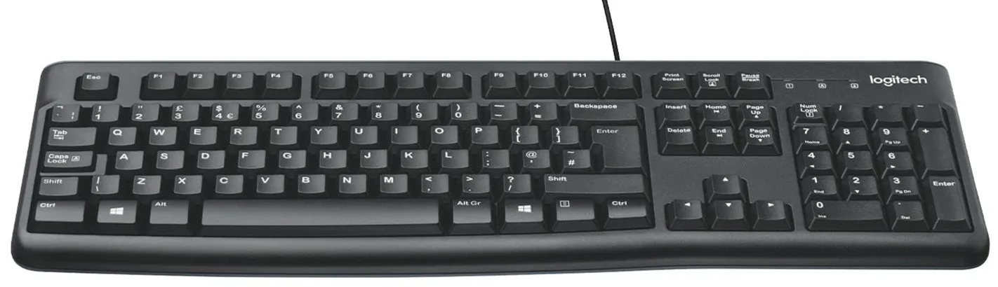 Logitech K120 有線USB鍵盤 (中文版) 920-002584 原裝行貨