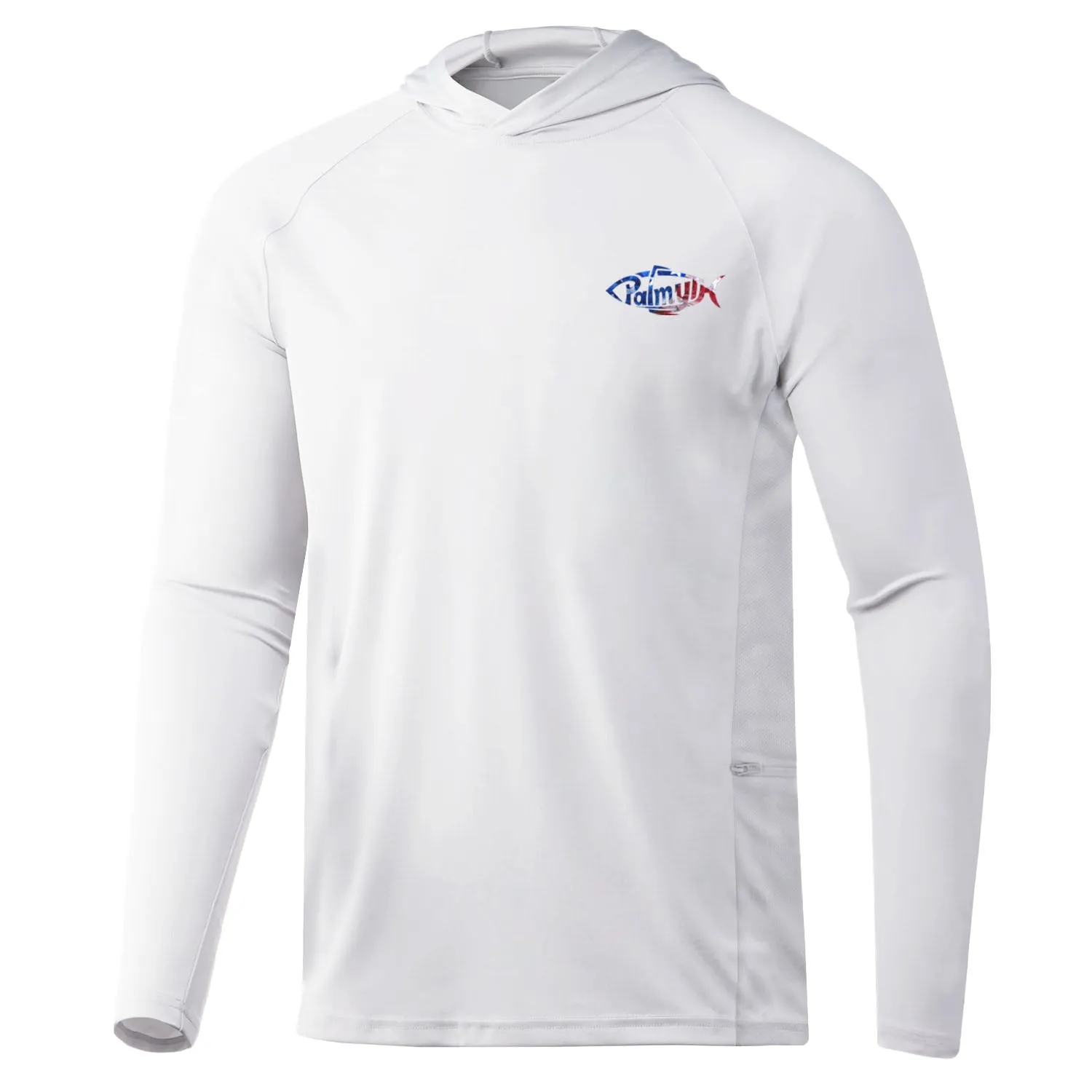 Long Sleeve Hoody Shirts UPF 50  (Leaping Tarpon)