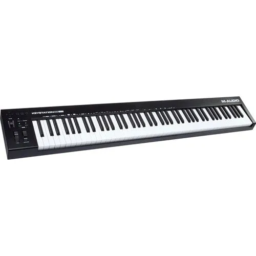 M-Audio Keystation 88 MK3 - 88 Key Semi Weighted MIDI Keyboard Controller for Complete Control of Virtual Synthesizers