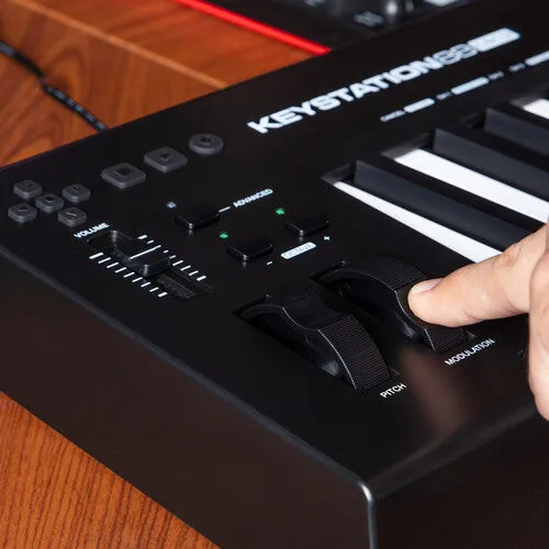 M-Audio Keystation 88 MK3 - 88 Key Semi Weighted MIDI Keyboard Controller for Complete Control of Virtual Synthesizers