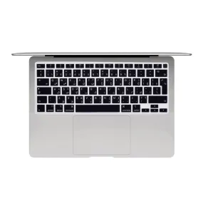 Macbook Keyboard Cover Skin For MacBook Air 13 inch 2021 2020  A2337 M1 A2179 Anti-Glare Anti Scratch Laptop Keyboard Protector - Black