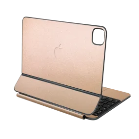 Magic Keyboard for iPad Pro 11” (M4, 2024) LUXURIA Rose Gold Metallic Skin