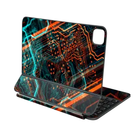 Magic Keyboard for iPad Pro 11” (M4, 2024) SIGNATURE NEON PCB Board Skin