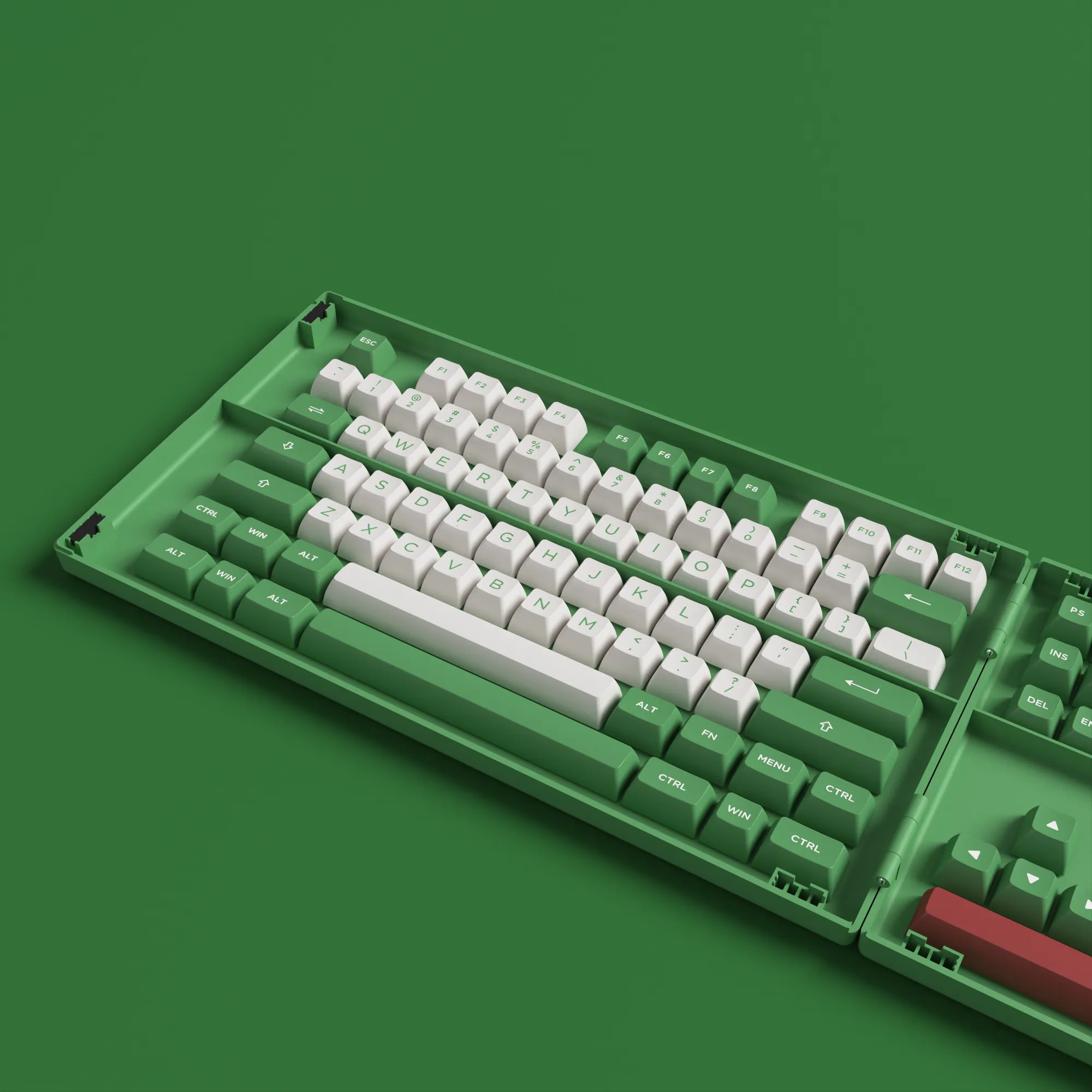 Matcha Red Bean Keycap Set