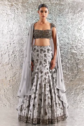 Mechanical Lehenga