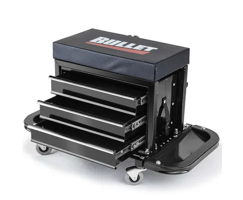 Mechanics Stool Rolling Tool Box Bullet