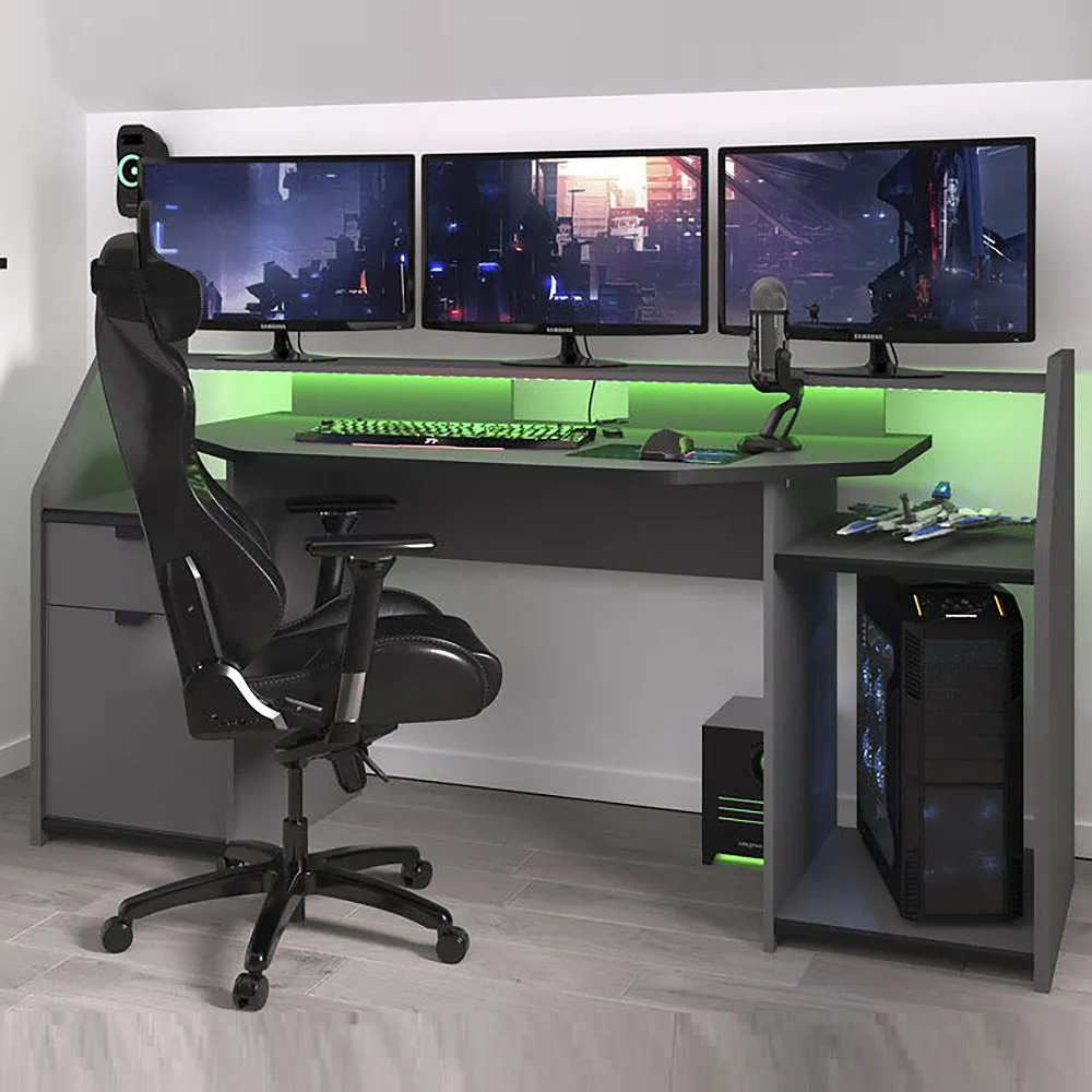 Mega Console Gaming Desk