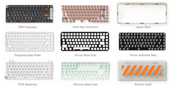 Melgeek Mojo84 Mechanical Keyboard