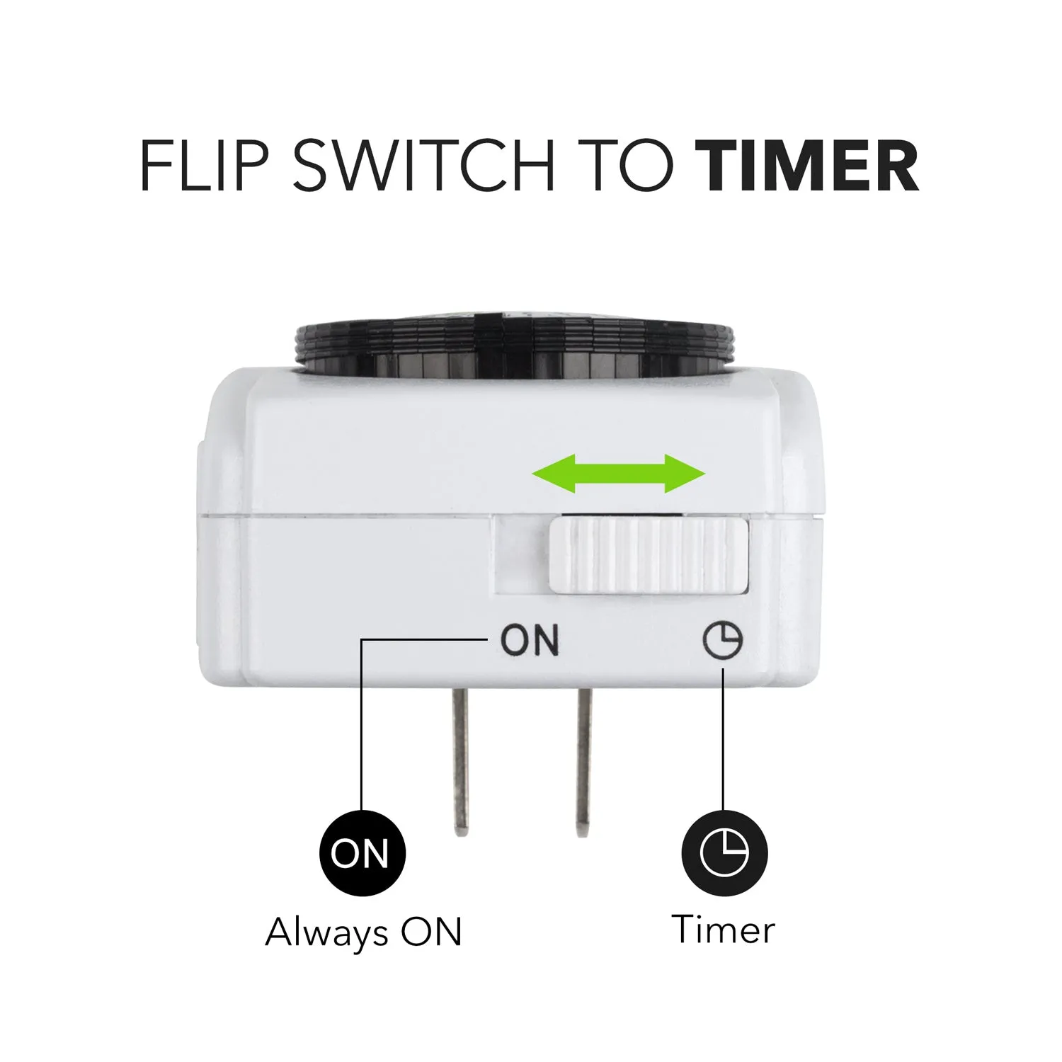 Mini Indoor 24-Hour Mechanical Outlet Timer BN-LINK