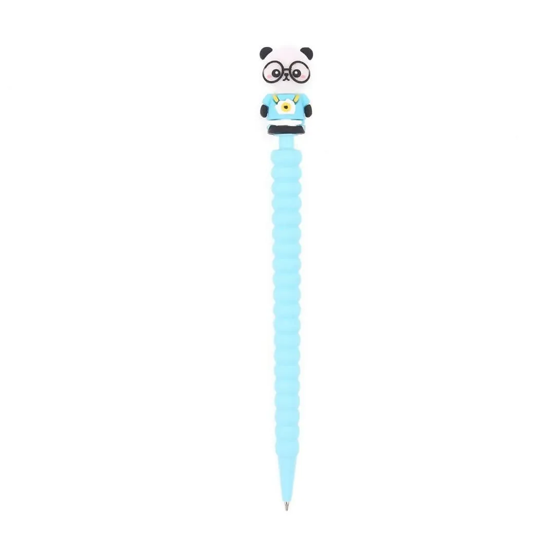 Mini Panda Theme Mechanical Pencil (Pack of 2,MultiColours)