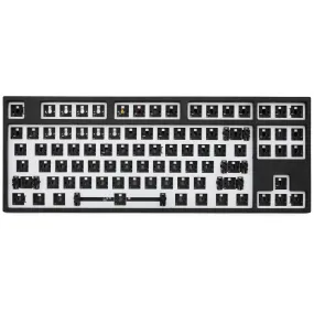 MKB87 dual mode bluetooth Mechanical Keyboard kit 80% TKL hot swap RGB type c