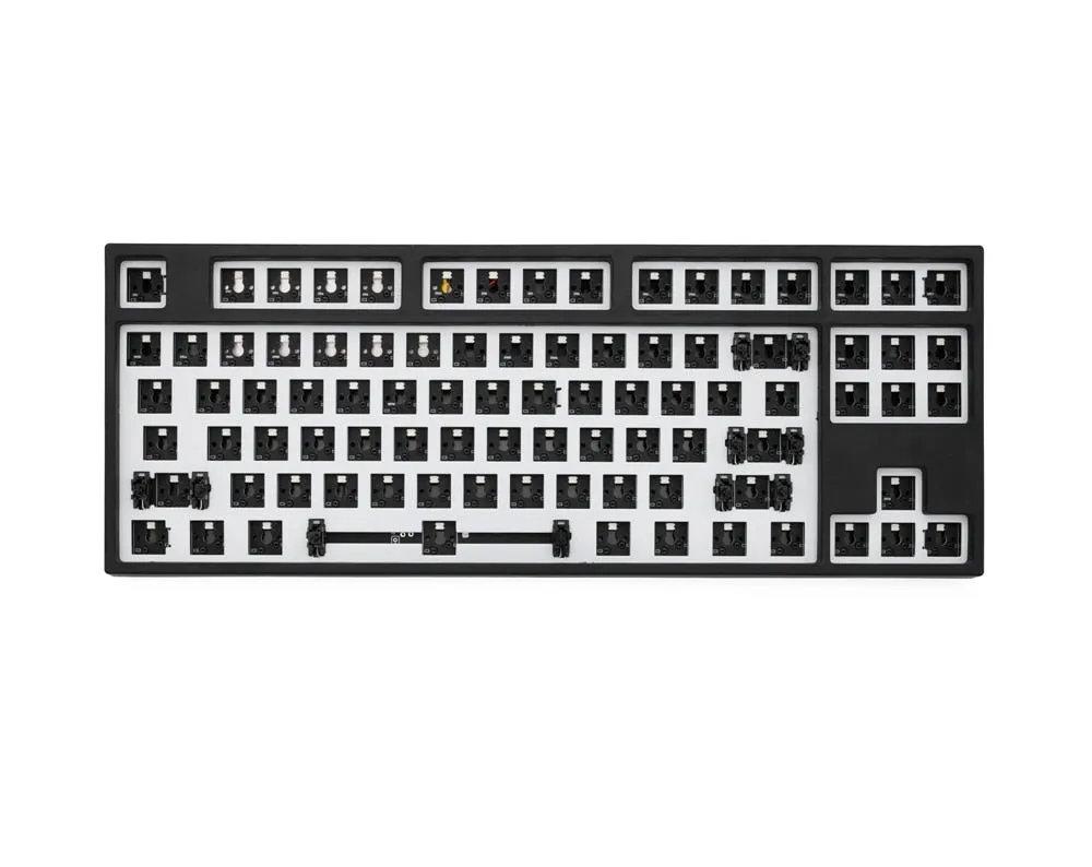 MKB87 dual mode bluetooth Mechanical Keyboard kit 80% TKL hot swap RGB type c