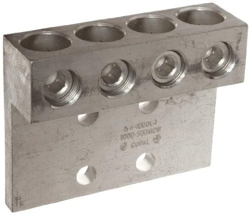 Morris Products 90880 1000 4Cond 4Hole Alum Lug